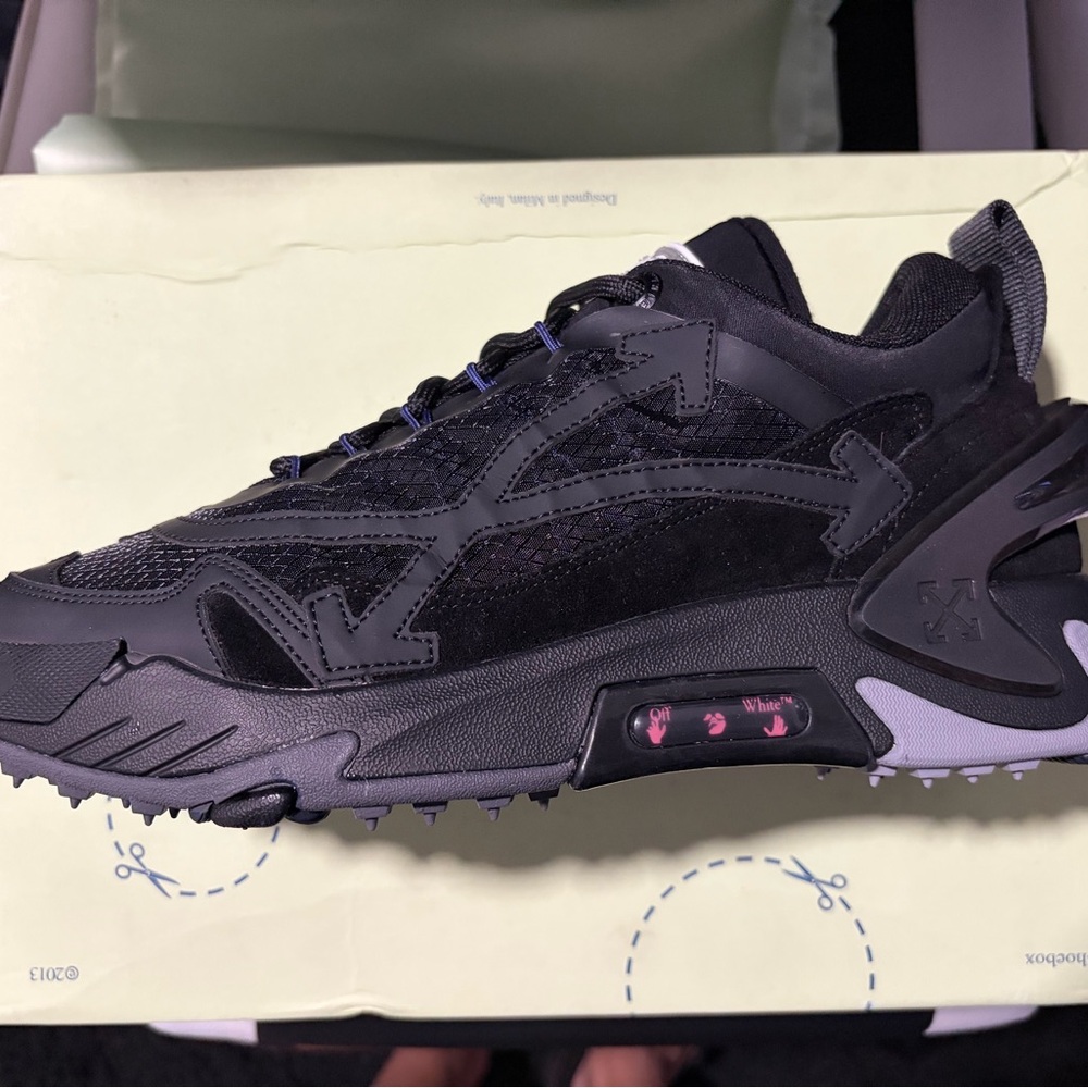 Off-White Black Athletic Shoes